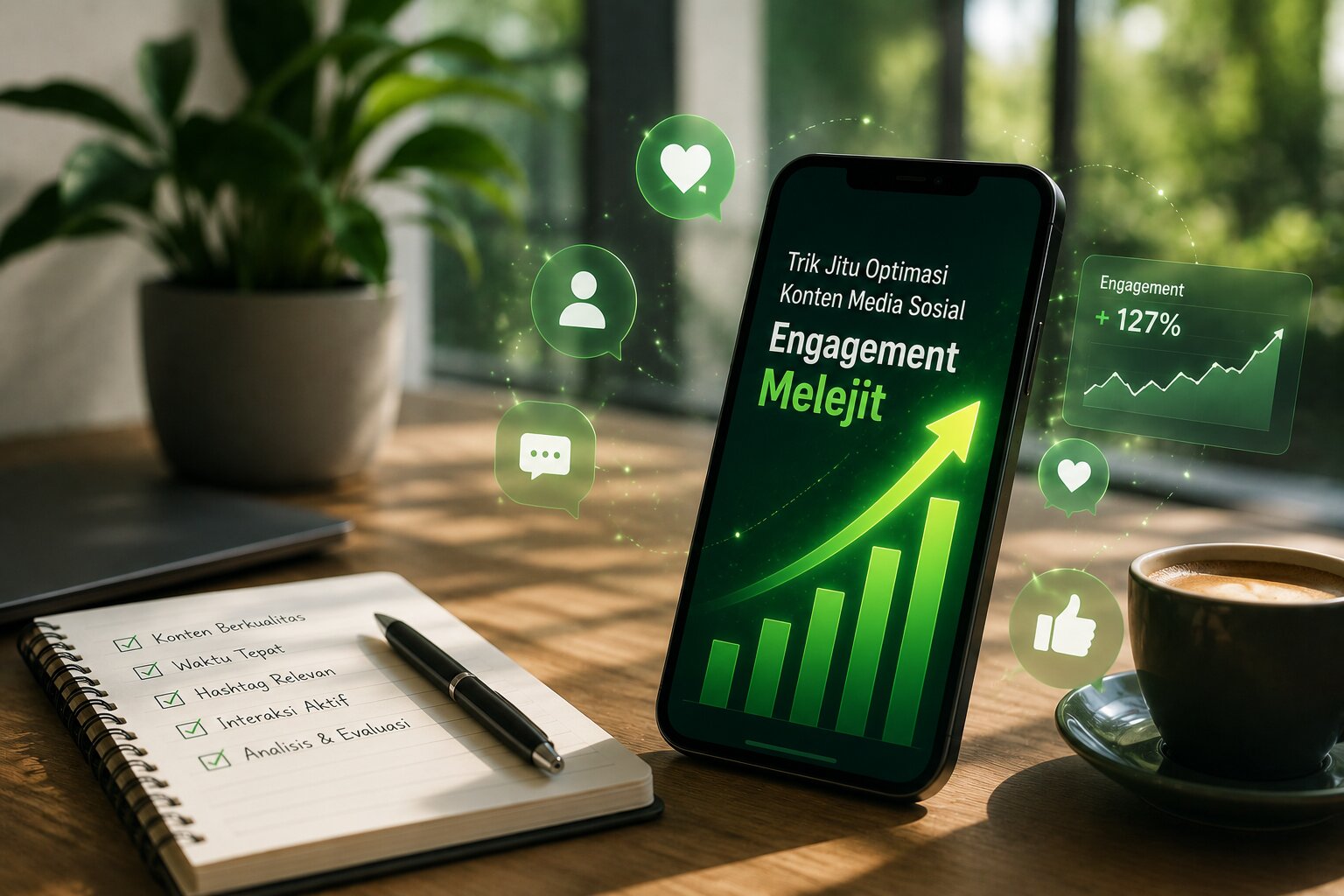 Strategi Optimalisasi Analisis Perilaku Audiens Media Sosial untuk Meningkatkan Engagement, Relevansi Konten, dan Pertumbuhan Organik Berbasis Data Insight
