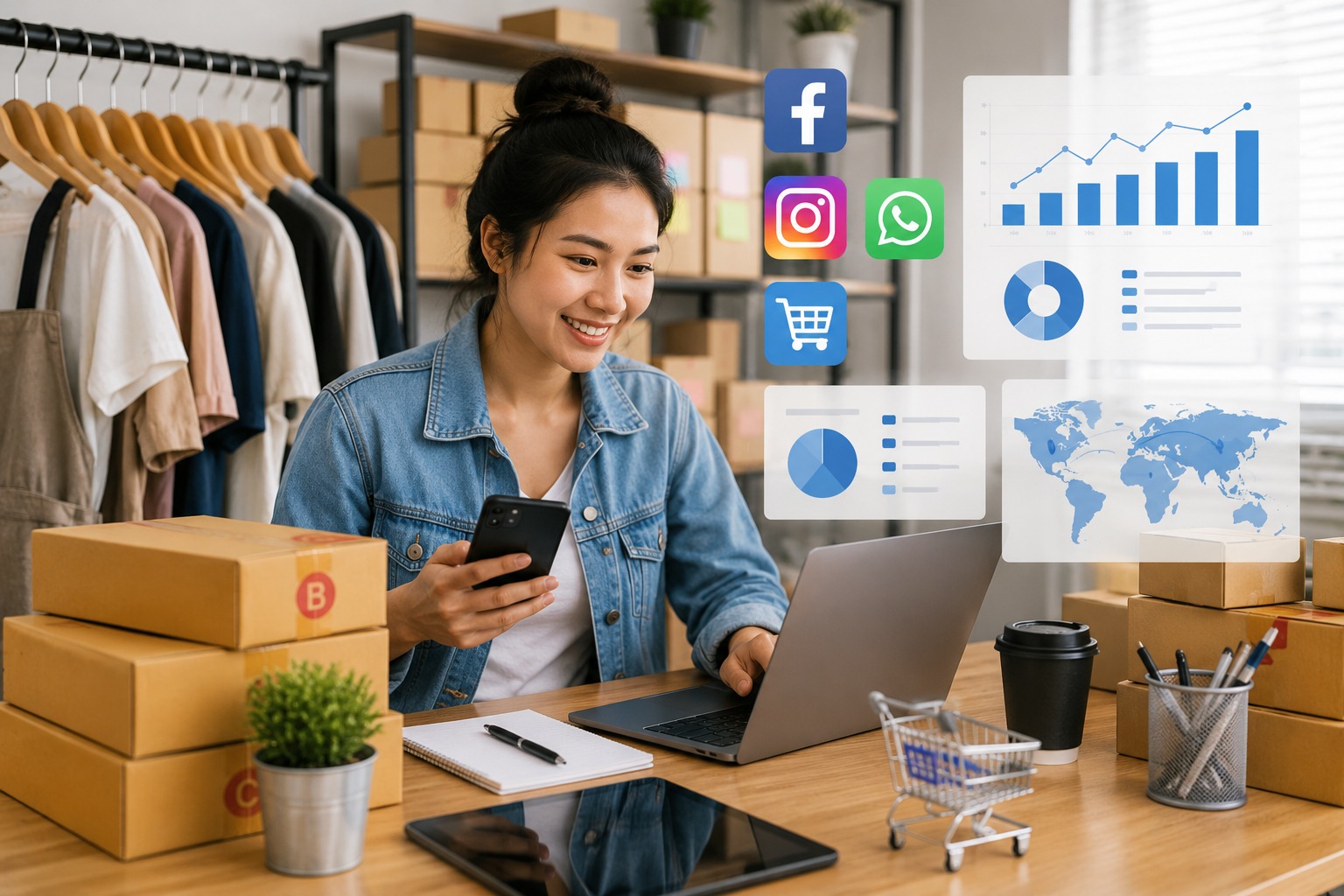 Strategi Digital Marketing untuk Pelaku UMKM Kecil dan Menengah agar Cepat Berkembang di Era Online